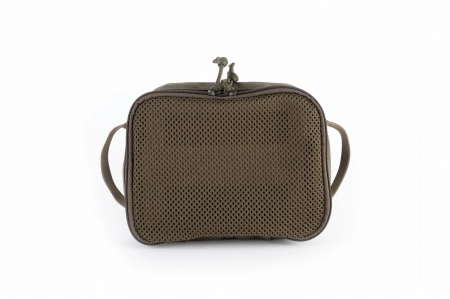Mesh front pouch