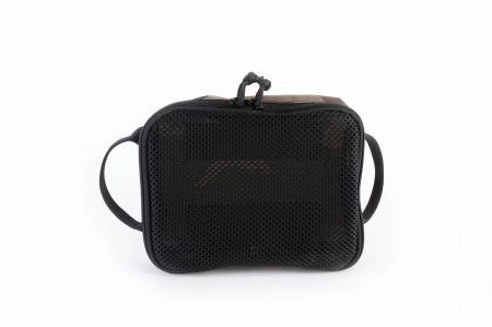 Mesh front pouch