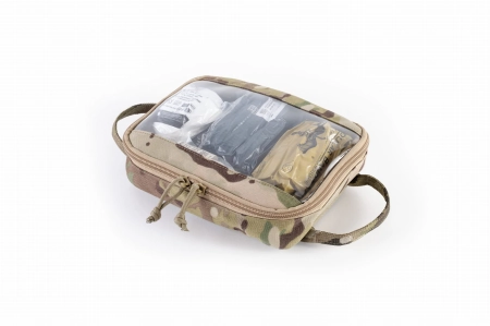 Pouch with foil window