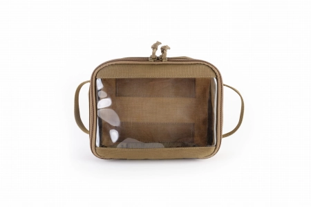 Pouch with foil window