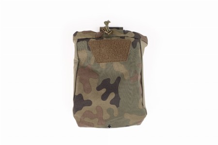 Stretch dump pouch
