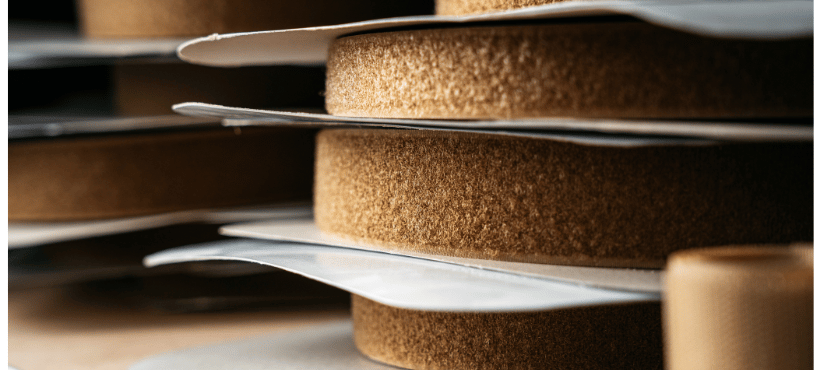 Rolls of hook-and-loop